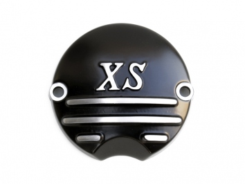 FORK XS650用 ポイントカバー '3Fin XS Black'