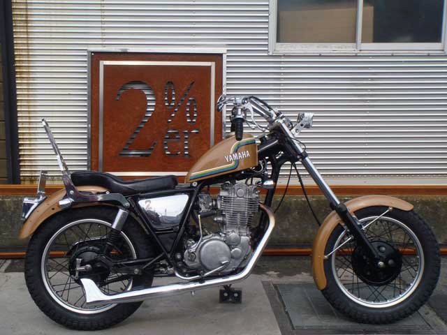 SR400用フォークジョイント 150mmロング - サスペンション