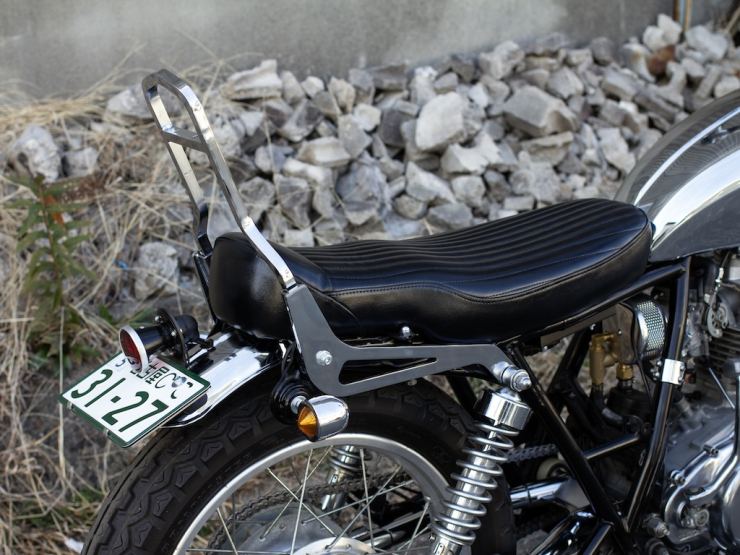 sr400 シツシーバ シーシーバー 2%er チョッパ ボバー モーター