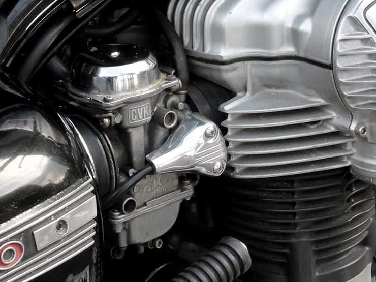 FORK W650/400用 スロットルセンサーカバー「MOTOR ROCK」 FORK W650/400用 スロットルセンサーカバー「MOTOR ROCK」