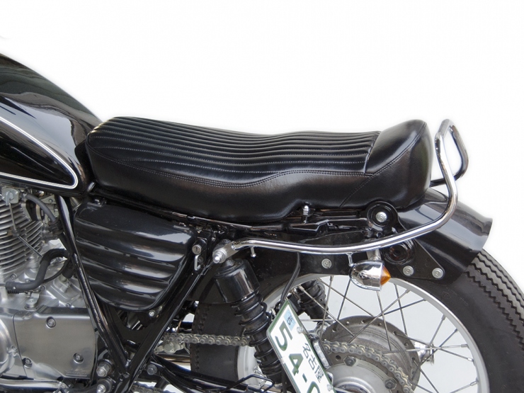 モーターロック　薄型ベーツタイプttシート sr400 sr500バイク