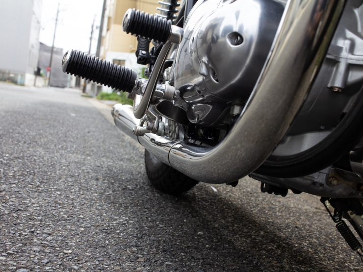 W650/400用 新型69エキゾースト LOW「MOTOR ROCK」