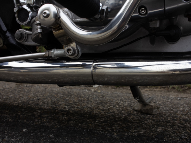 W650/400用 新型69エキゾースト LOW「MOTOR ROCK」