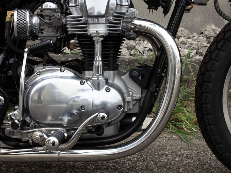 W650 W400FLAKES トランペットマフラー フルエキ モーターロック モーターロック W650/400 W650/400用 69トランペット フル