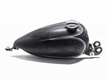 SR400/500用 エイジング塗装済み マスタングタンクキット ローマウント