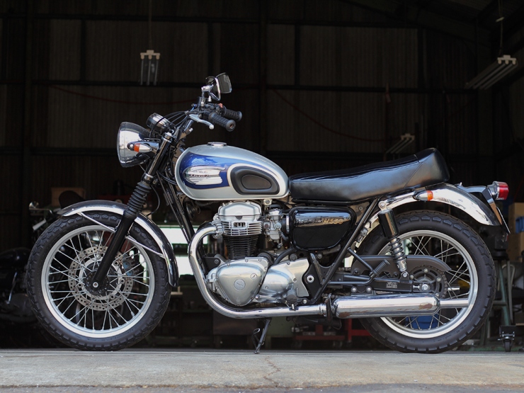 W650/400/800用 ベーツタイプ TTシート「MOTOR ROCK」