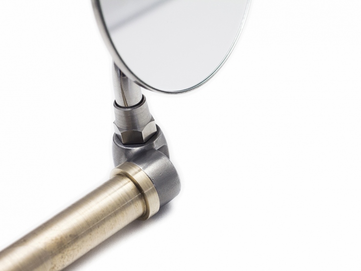 JCMAミラー バーエンド φ80 ヘアライン「MOTOR ROCK」