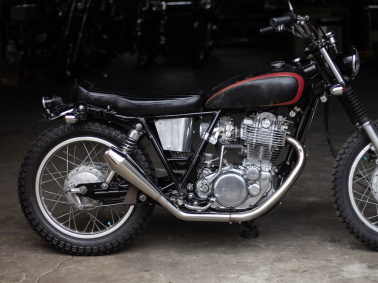 SR400/500用 STDメガホン ショート 新型スリップオン アップ キャブ車