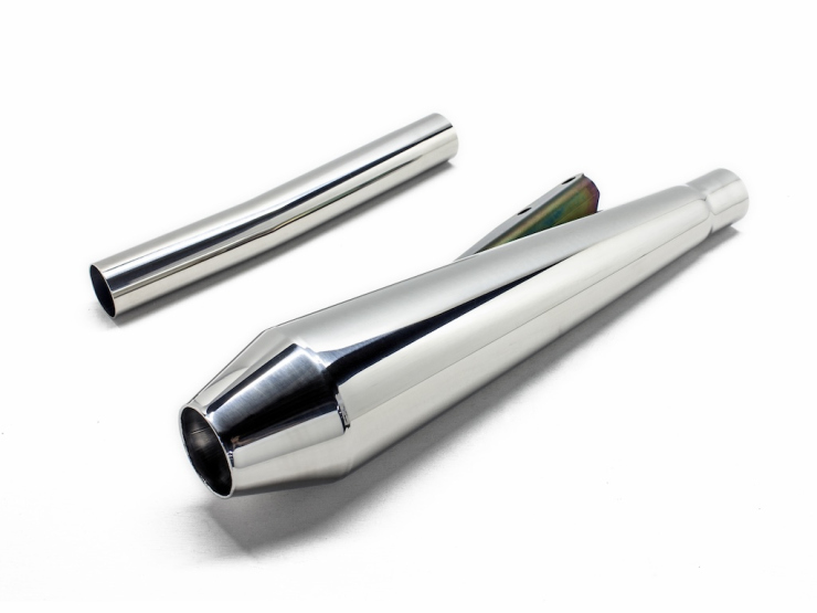 SR400,500用GOODSスリップオンマフラー キャブ車 goods