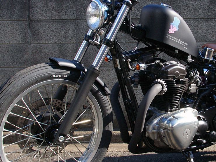 未使用 MOTOR ROCK W650 W400 用 フロント ウィンカーステー Amazon | MOTOR ROCK W650/400用 フロントウインカーステー MR