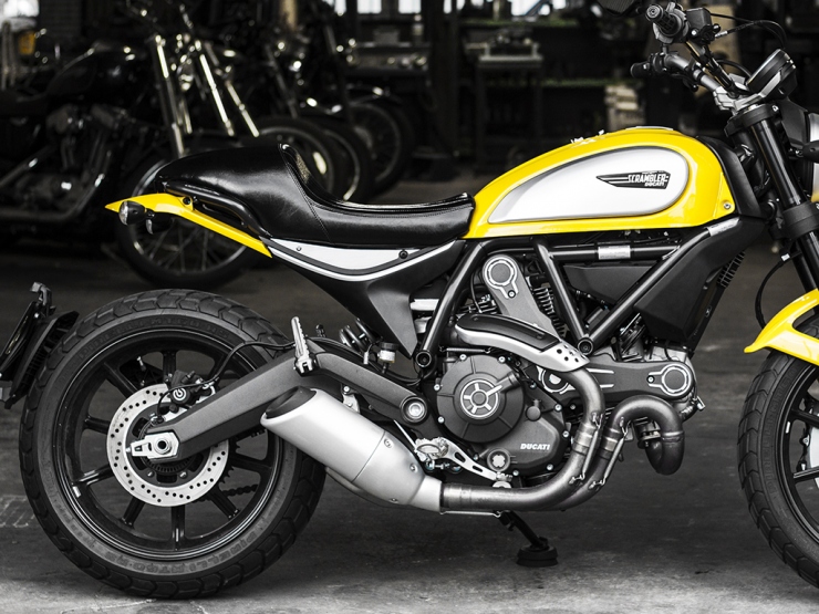 Ducati Scrambler用 シングルシート「MOTOR ROCK」