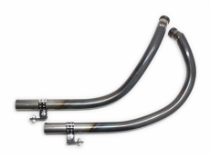 スポーツスター　オールドスタイル手曲げマフラー 03 XL スチール ベアメタル スポーツスター XL'86-'03 オールドスタイル手曲げマフラー ステンレス