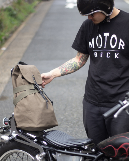 D'ellas Leathers シーシーバッグ DL-41「MOTOR ROCK」