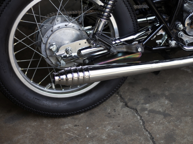 SR400 / 500 BigOne スリップ メガホン キャブ車 ステンレス Amazon | BigOne SR400 SR500 スリップオンマフラー メガホン