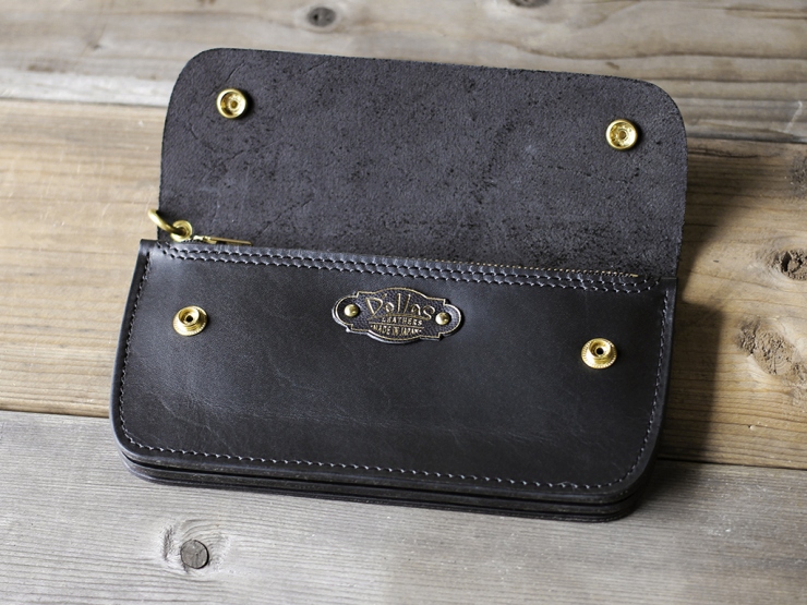 D'ellas Leathers ライダースウォレット DL-34「MOTOR ROCK」