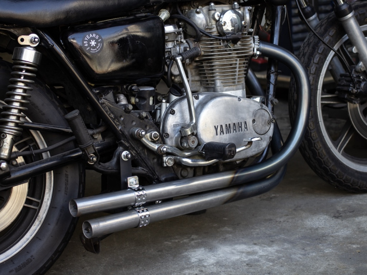 YAMAHA XS650用ステンレス製ダブルKマフラー : 部品屋K&W - 通販 - Yahoo!ショッピング