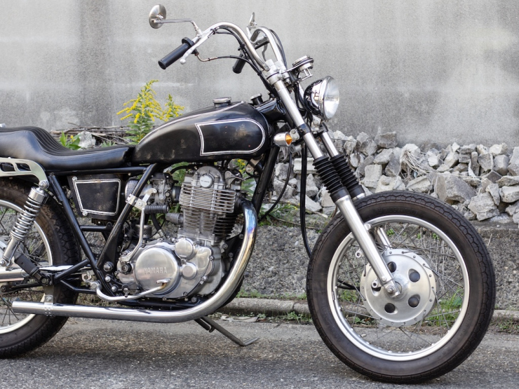 SR400/500用 フォークジョイント 50mm「MOTOR ROCK」