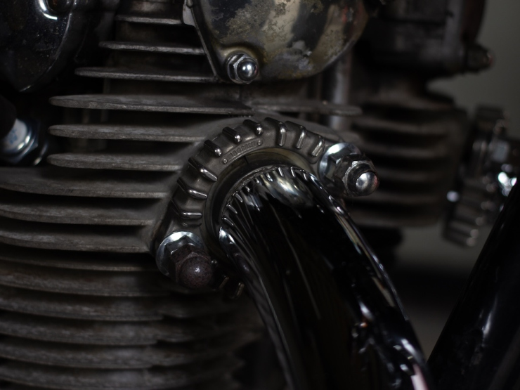 xs650sp用モーターロック製マフラー　type1クローム仕上げ xs650sp用モーターロック製マフラー type1クローム仕上げ Motor Rock