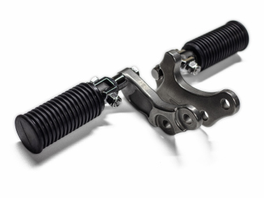 SR400/500用 新型STDステップキット “アメリカンスタイル” 黒