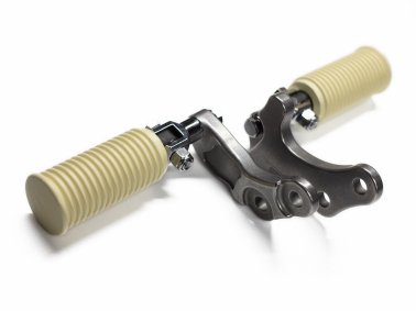 SR400/500用 新型STDステップキット “アメリカンスタイル” 生成り