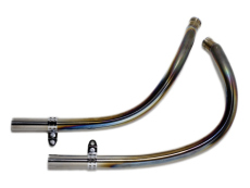 スポーツスター　オールドスタイル手曲げマフラー 03 XL スチール ベアメタル Amazon | スポーツスター XL'95-'03 オールドスタイル手曲げ